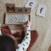 Alphabet Flashcards Montessori Waldorf Lern-Spiel-Ressource