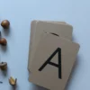 Montessori Lernspielkarten Alphabet