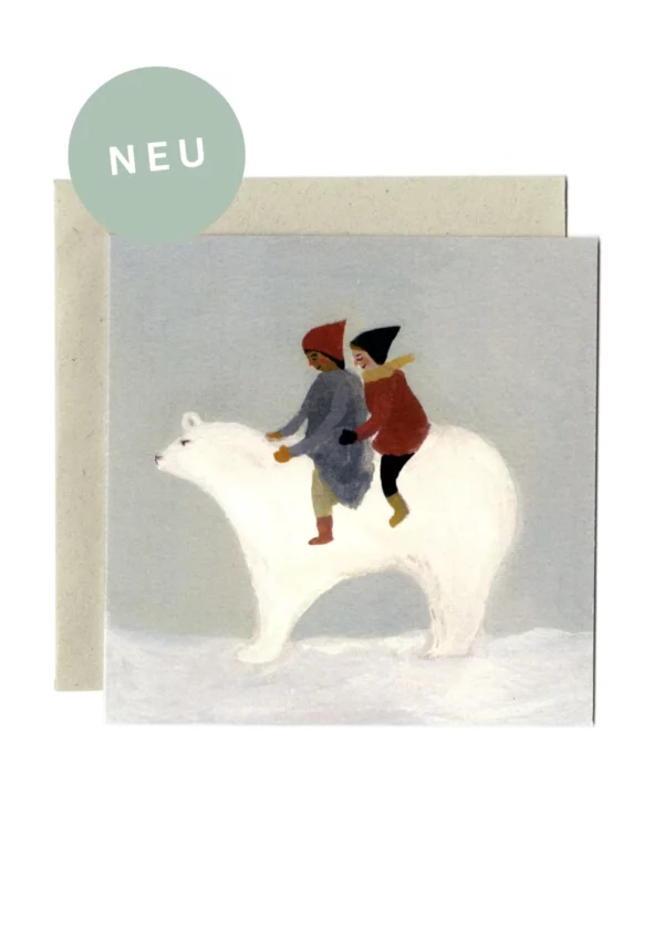 Gemma Koomen Grusskarte "Snow Bear" neu